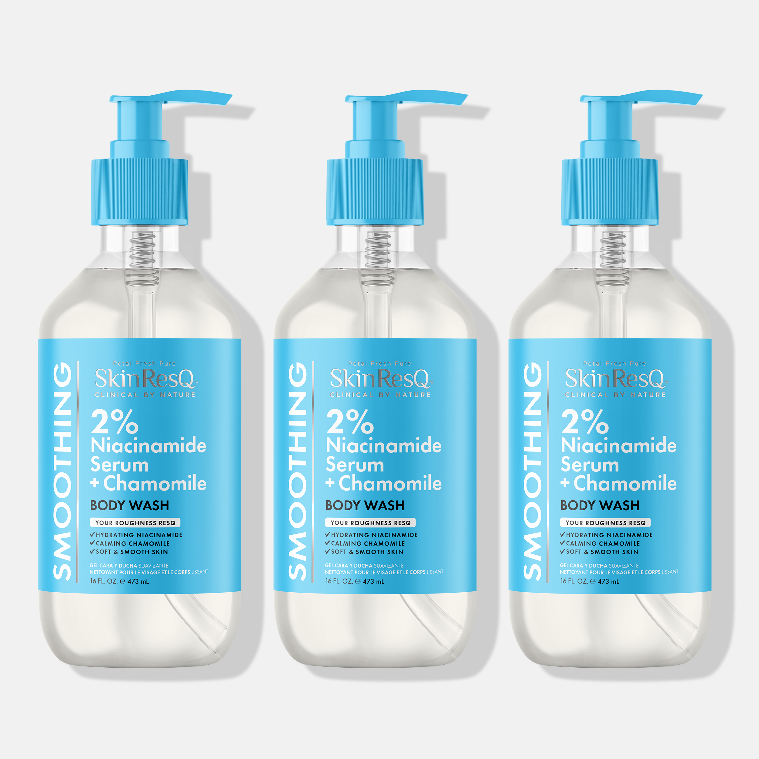 Skin ResQ Smoothing Body Wash, 16oz