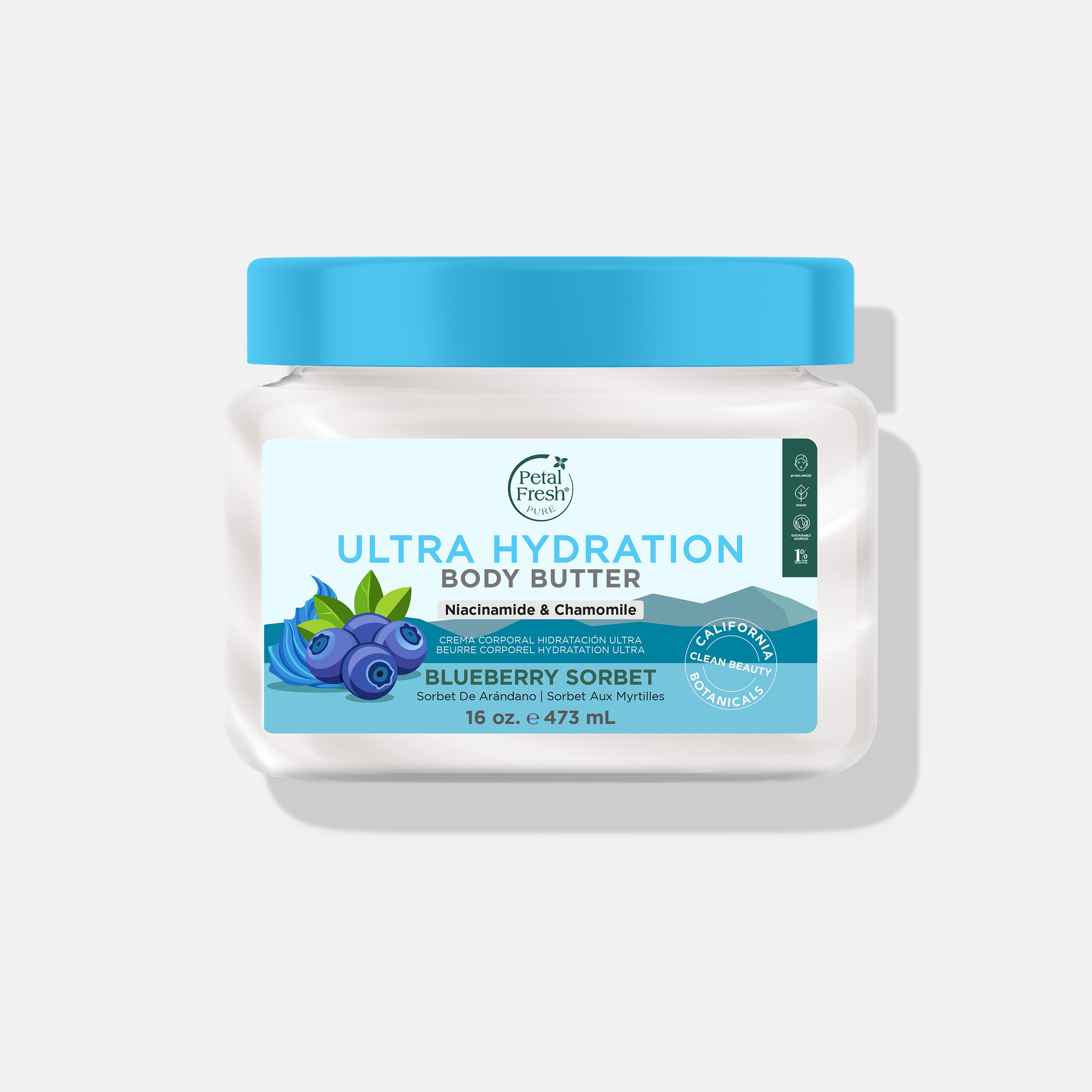 Ultra Hydration Blueberry Sorbet Body Butter, 16oz