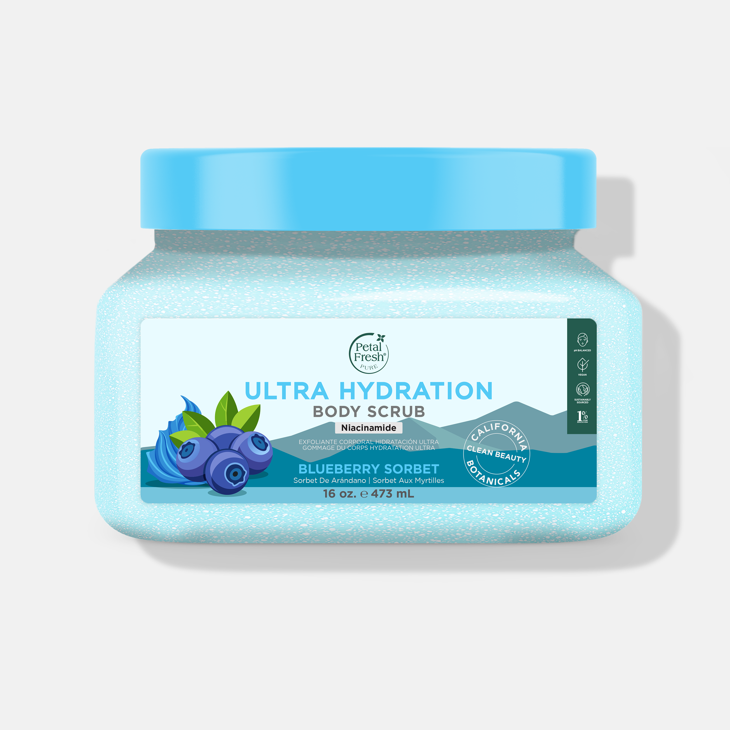 Ultra Hydration Blueberry Sorbet Body Scrub, 16oz