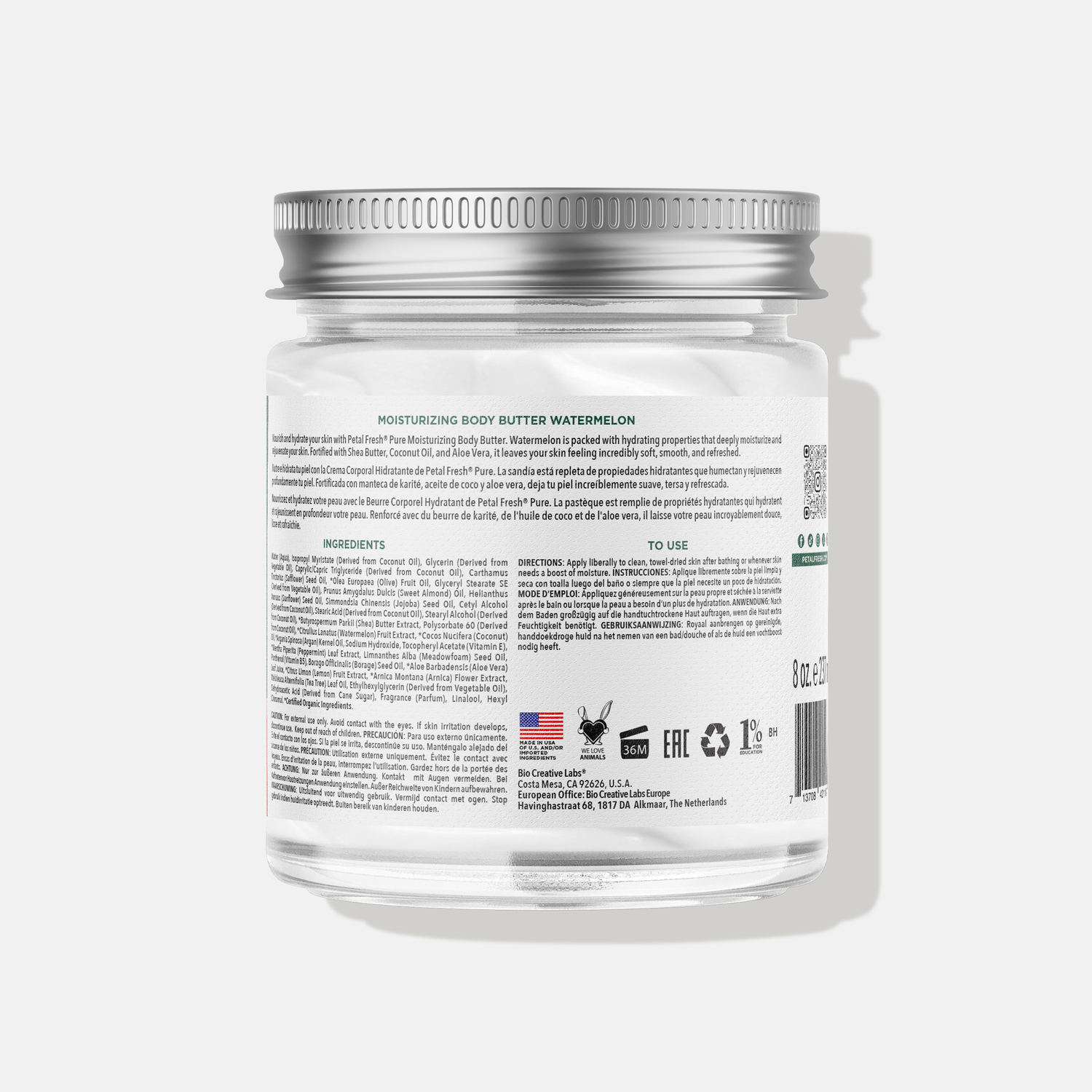 Moisturizing Body Butter with Watermelon