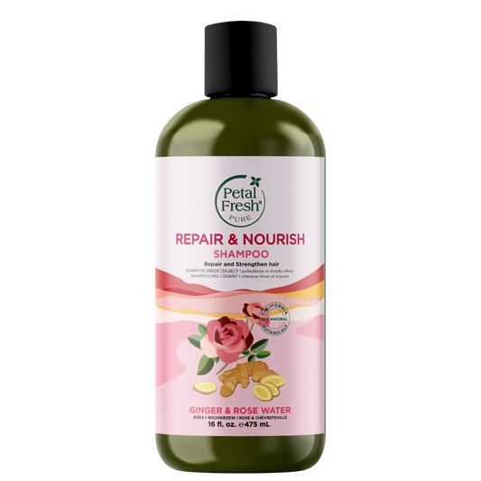 Repair & Nourish Shampoo with Ginger and Rose Water