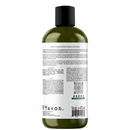 Repair & Nourish Shampoo with Ginger and Rose Water