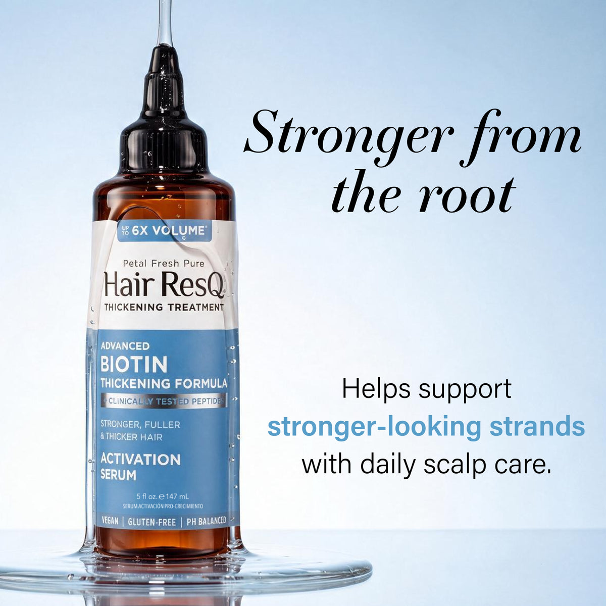 Petal Fresh Pure Hair ResQ Thickening Advanced Biotin Pro-Growth Serum