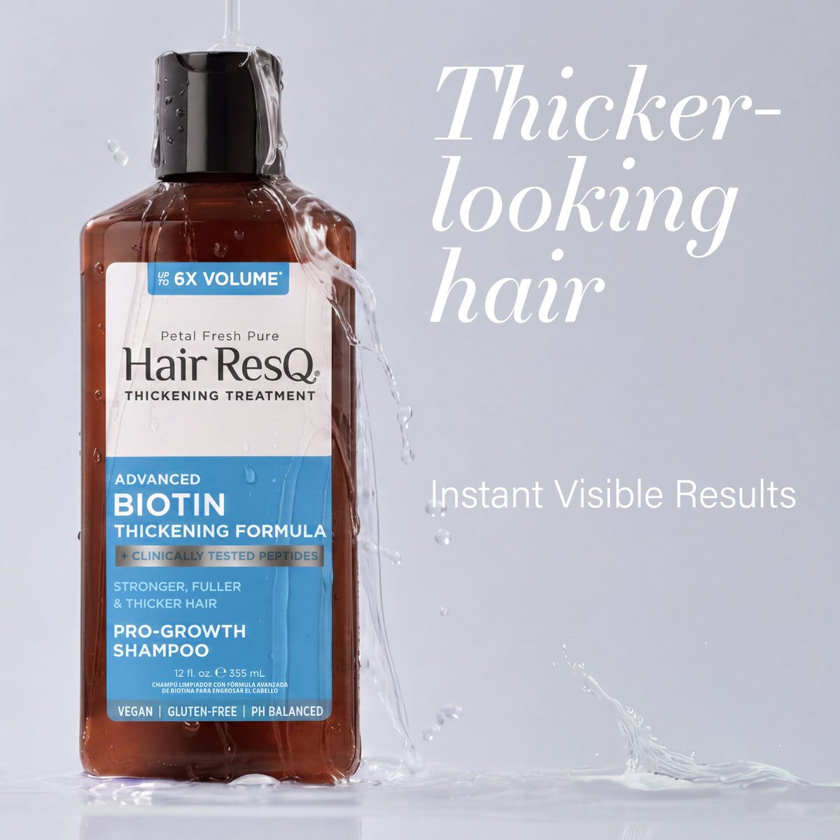 Petal Fresh Pure Hair ResQ Thickening Advanced Biotin Pro-Growth Shampoo