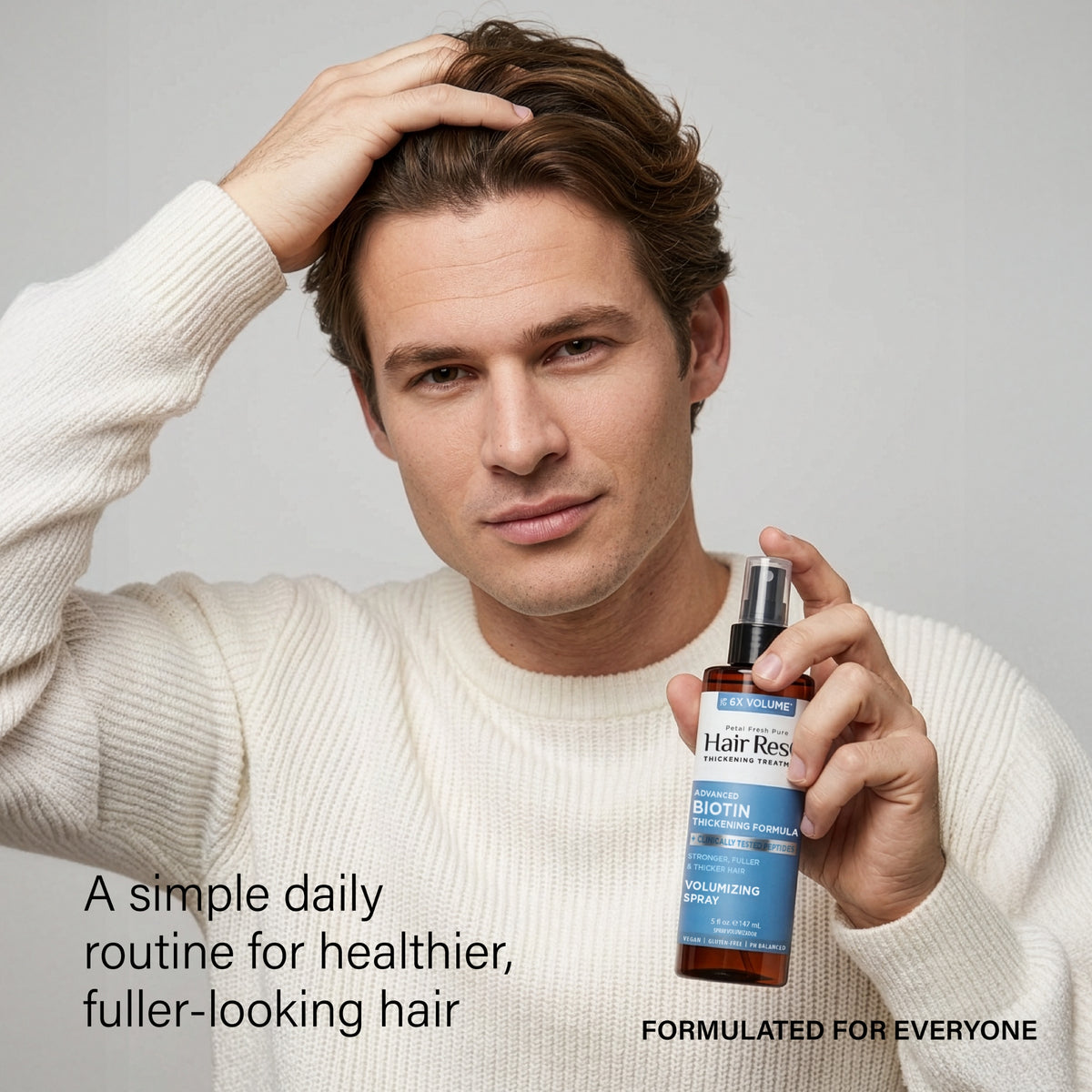 Petal Fresh Pure Hair ResQ Thickening Advanced Biotin Volumizing Pro-Growth Spray