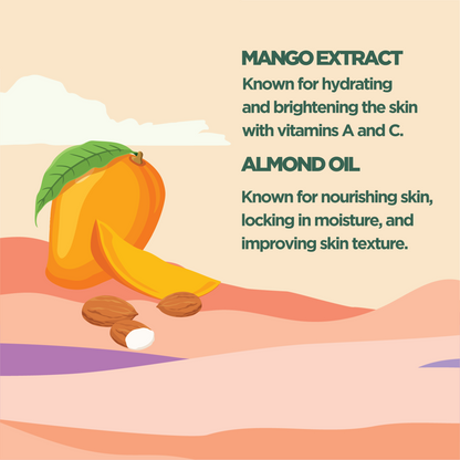 Brightening Body Butter with Mango & Almond Oil