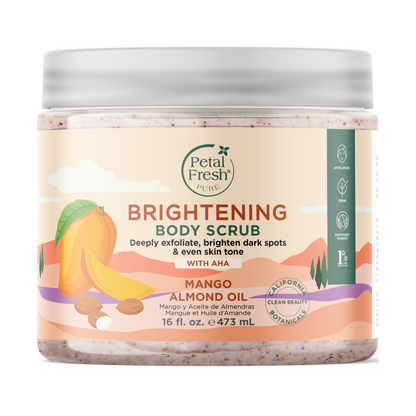 Brightening Body Scrub with Mango & Almond Oil