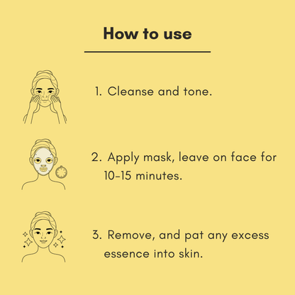 Skin ResQ Get Up &amp; Glow Sheet Mask Jumbo 7-Pack