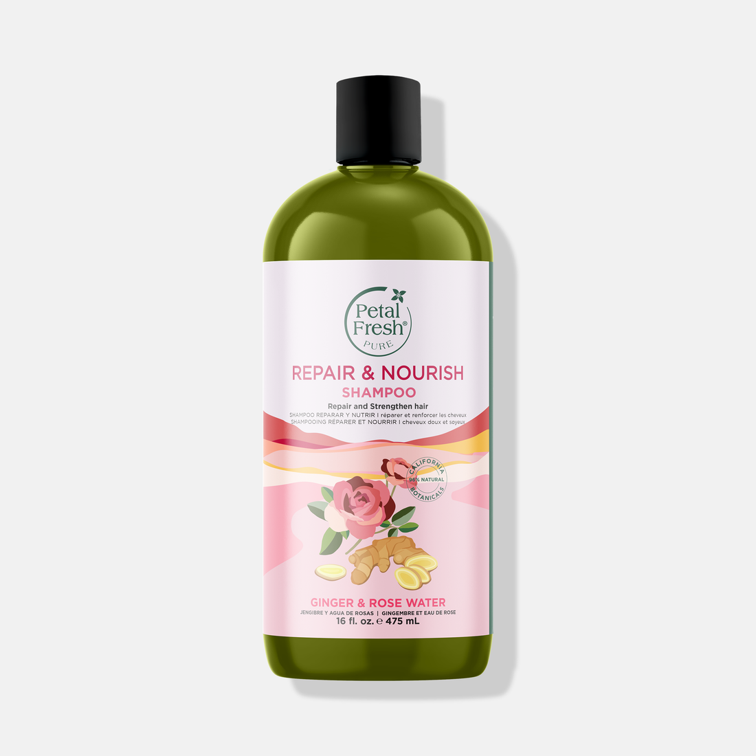 Repair &amp; Nourish Shampoo with Ginger and Rose Water