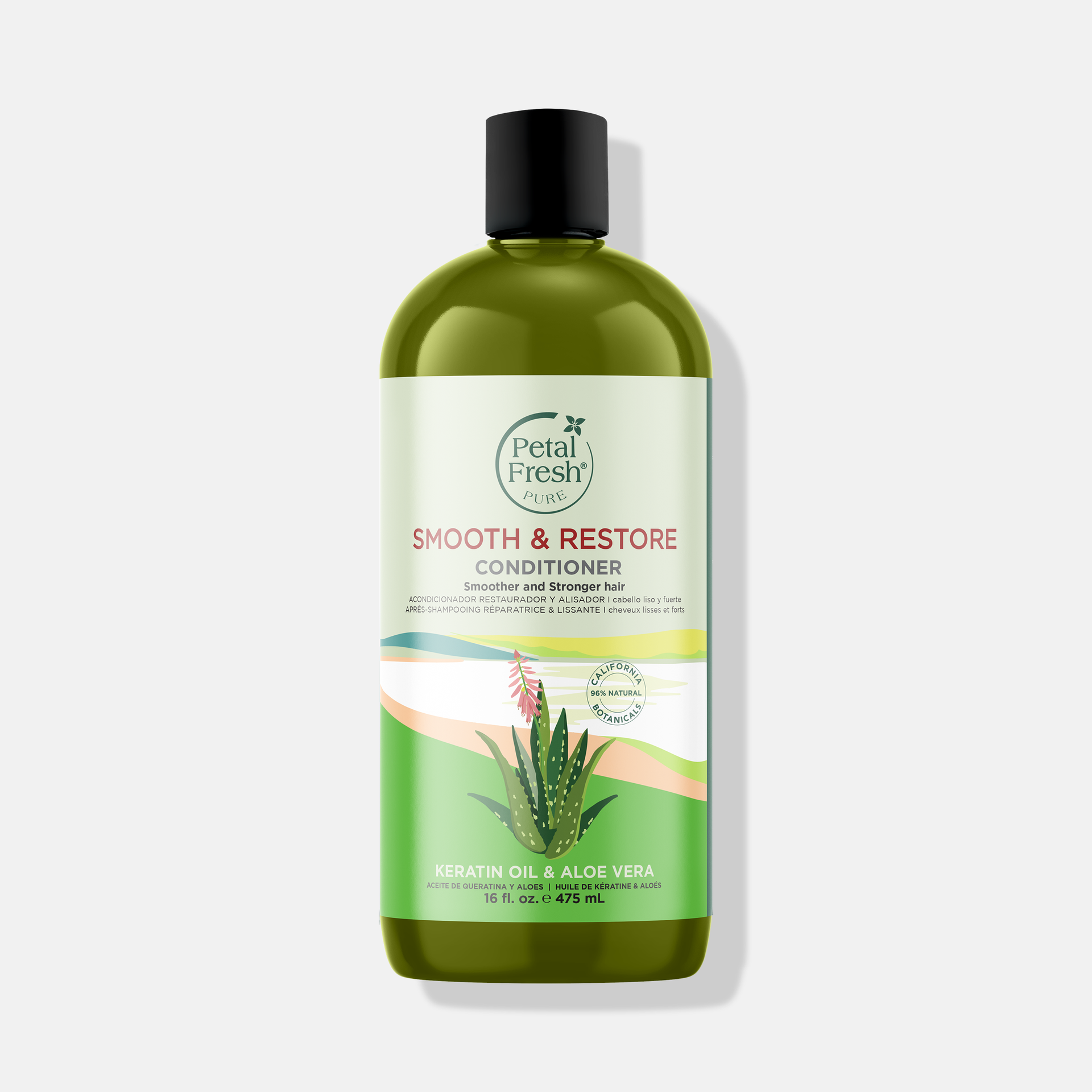 aloe vera plant deep conditioner Smooth & Restore Conditioner with Keratin and Aloe Vera – Petal Fresh