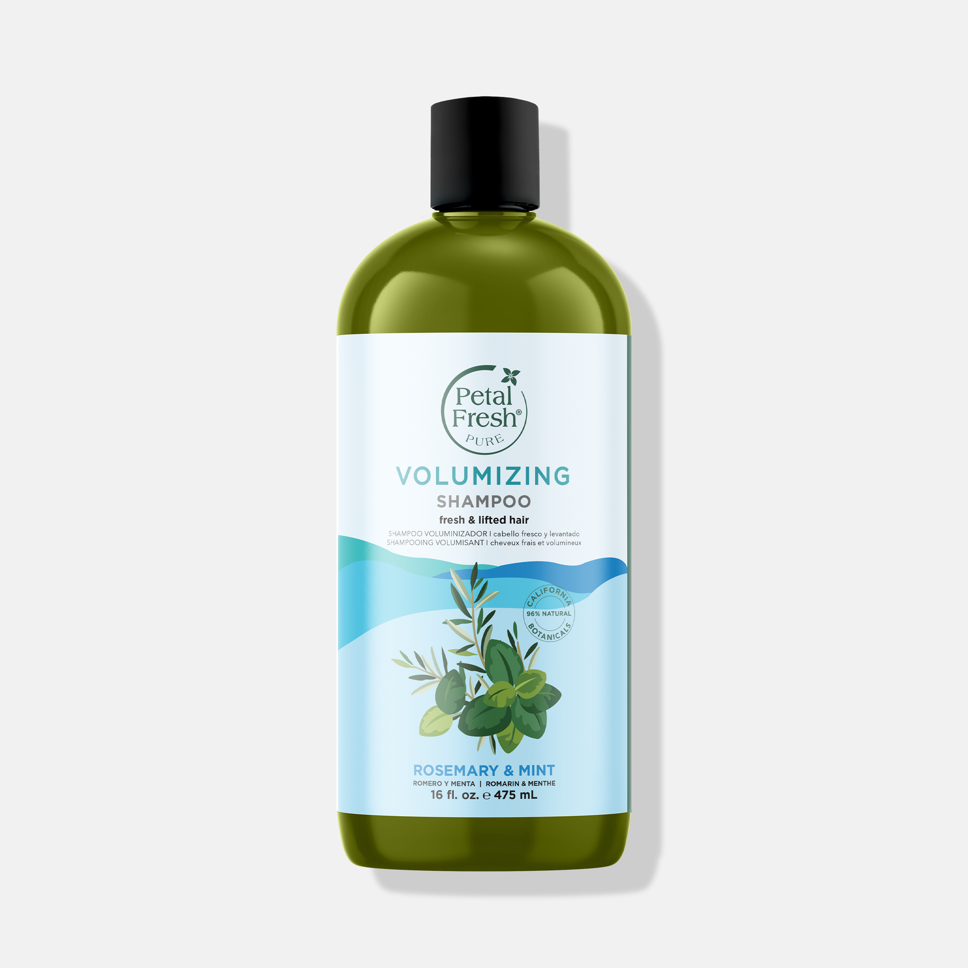 Volumizing Shampoo with Rosemary and Mint – Petal Fresh