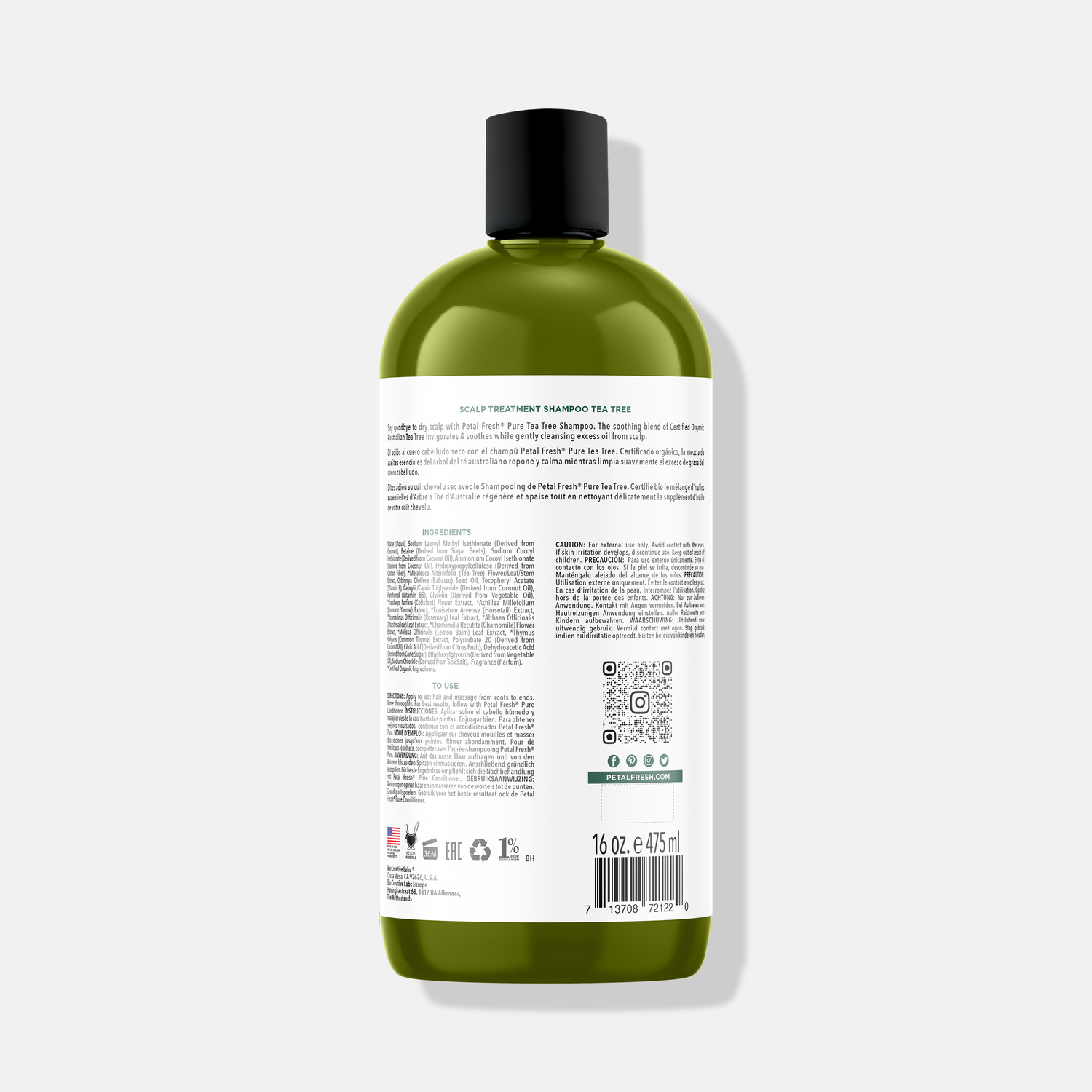 Scalp Treatment Shampoo with Tea Tree