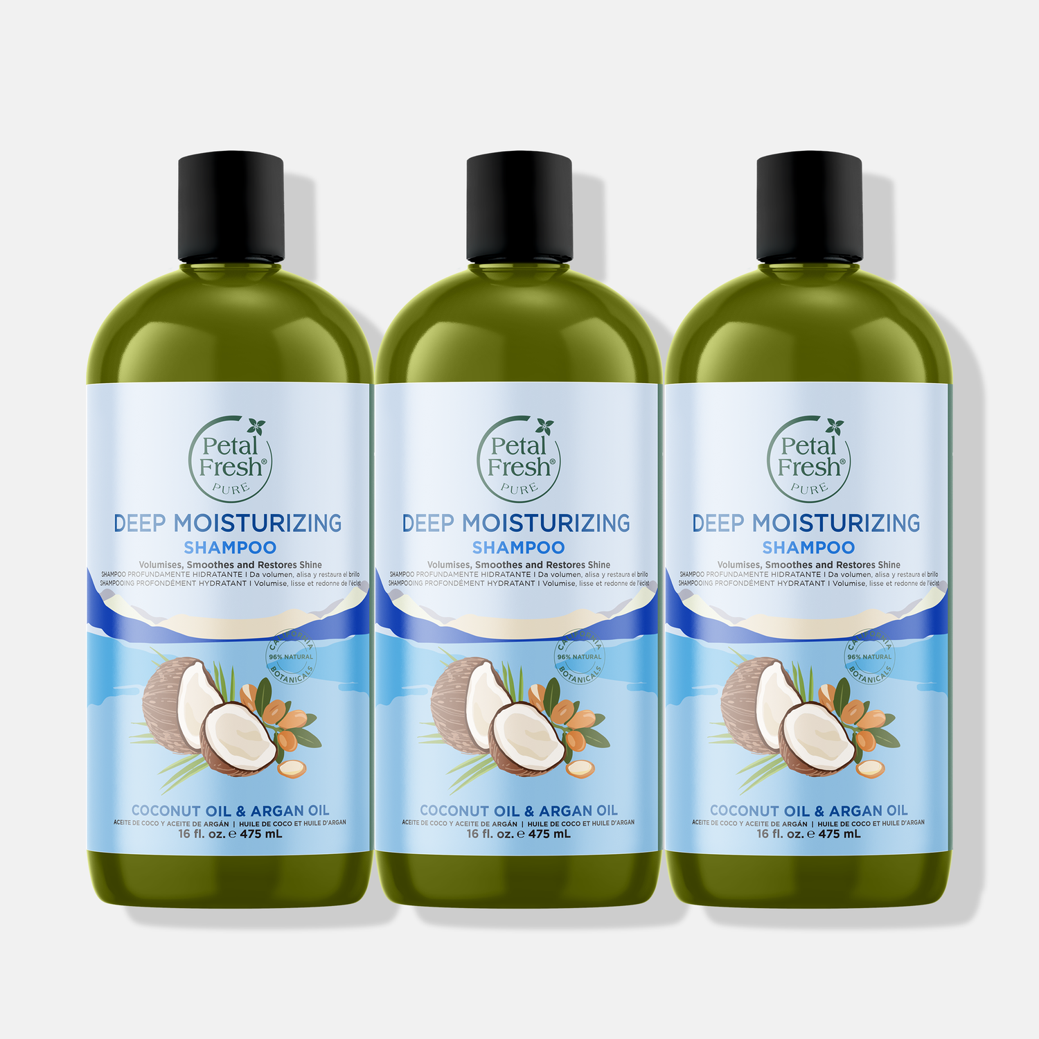 Deep Moisturizing Shampoo with Coconut &amp; Argan Oil
