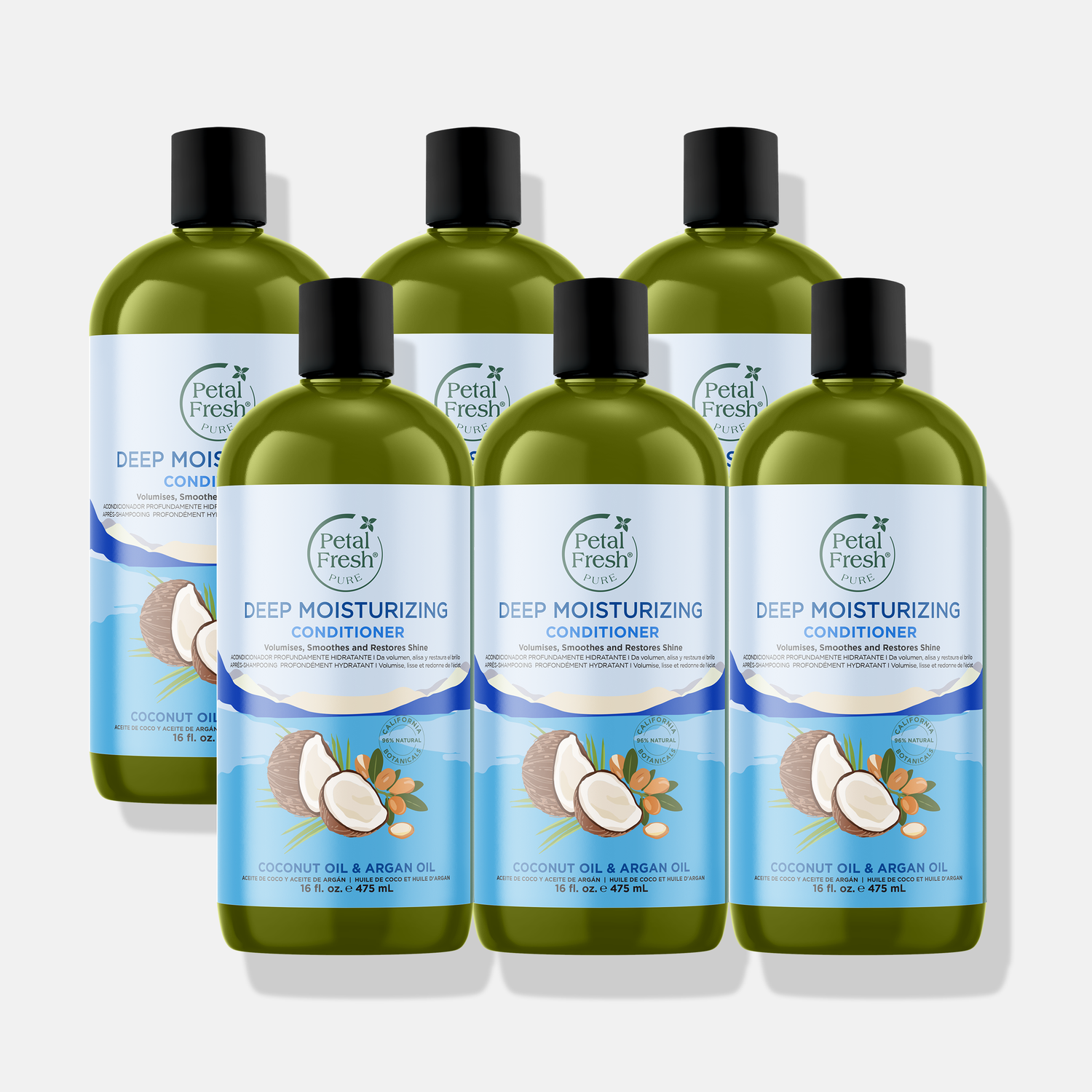 Deep Moisturizing Shampoo with Coconut &amp; Argan Oil