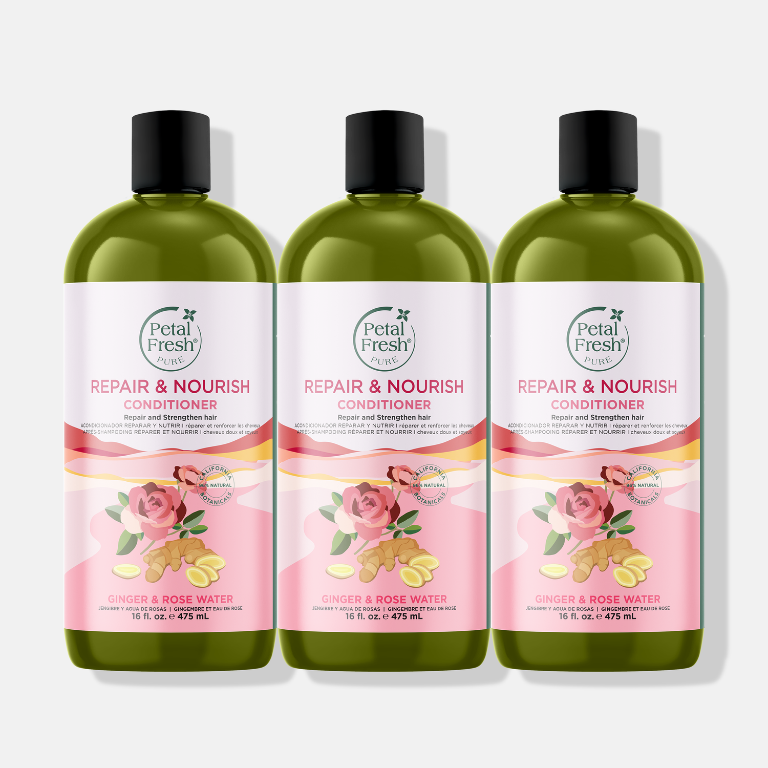 Repair &amp; Nourish Conditioner with Ginger and Rose Water