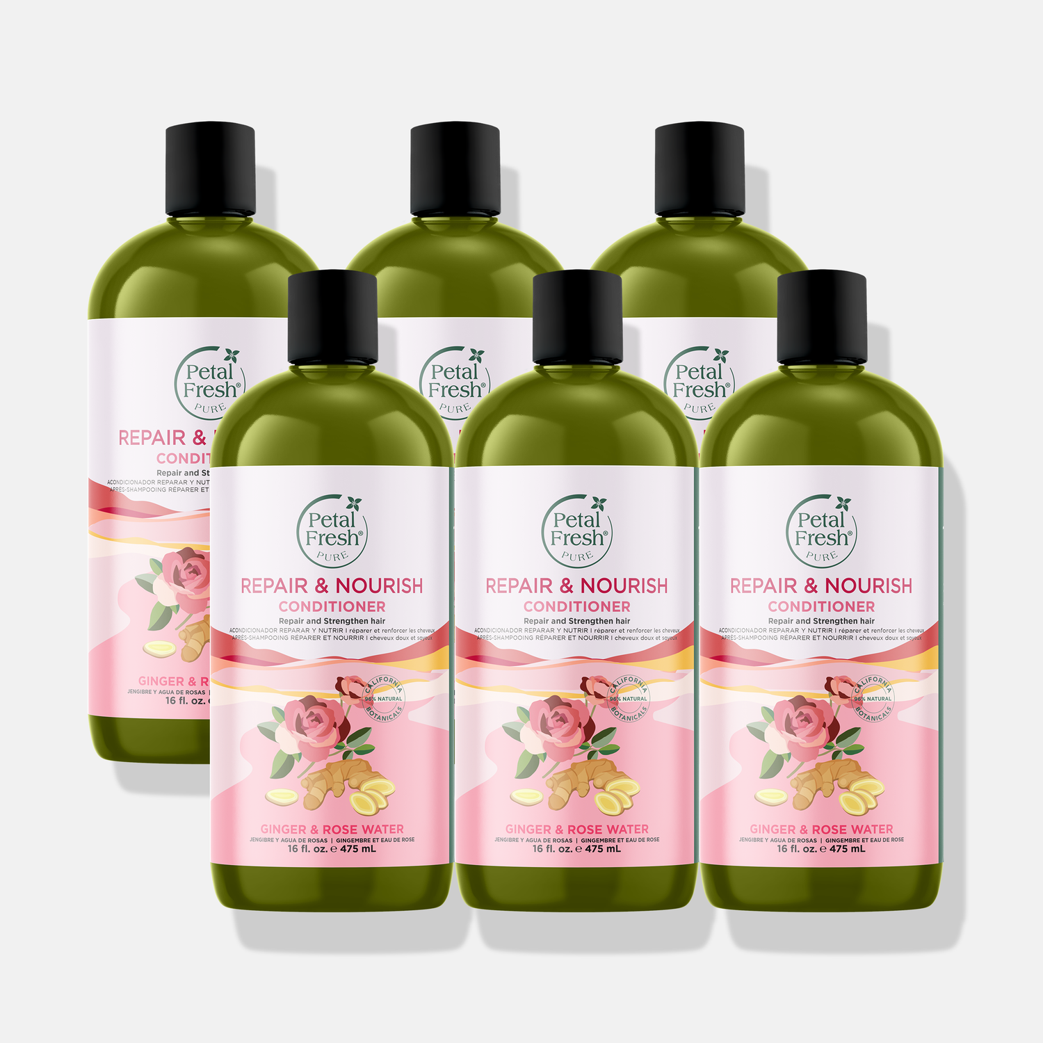 Repair &amp; Nourish Conditioner with Ginger and Rose Water