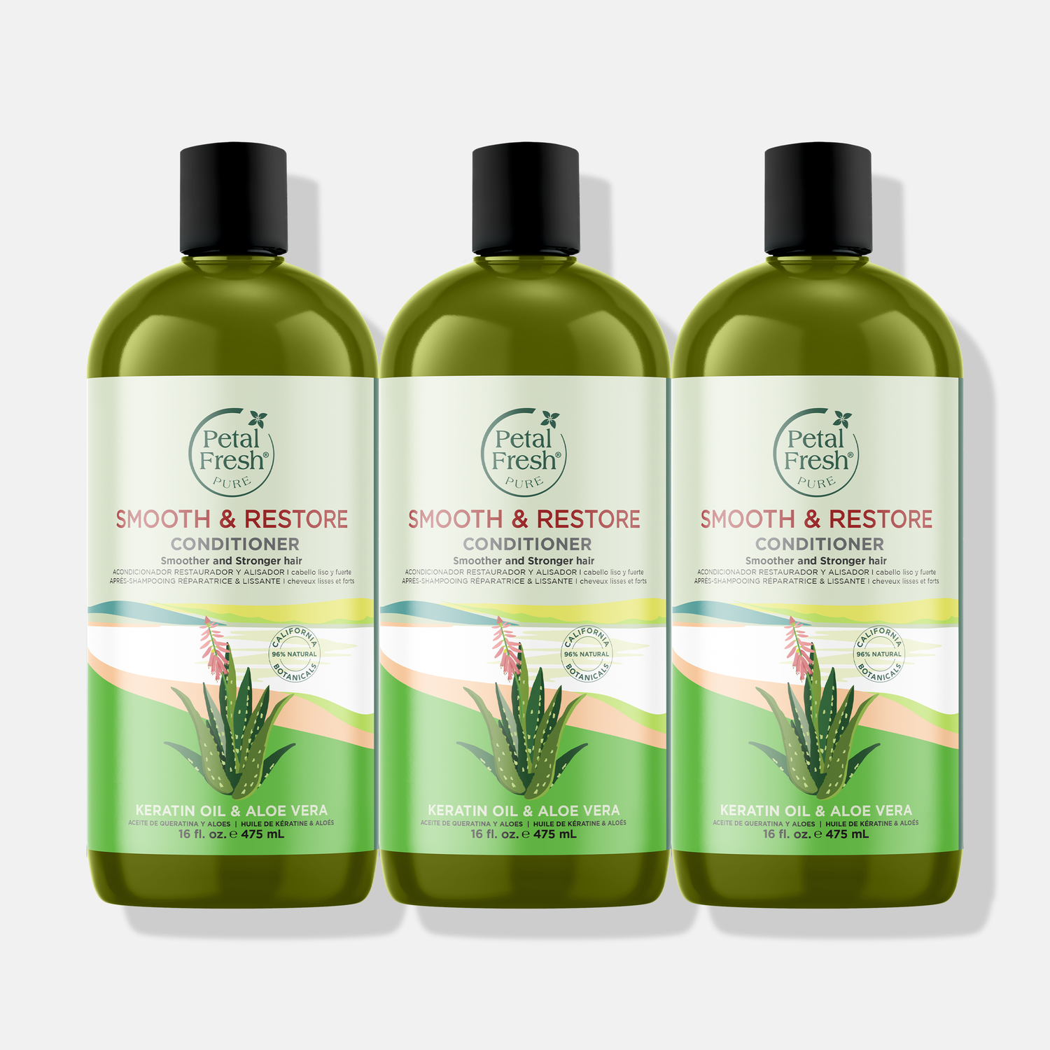 aloe vera plant hair conditioner Smooth & Restore Conditioner with Keratin and Aloe Vera – Petal Fresh