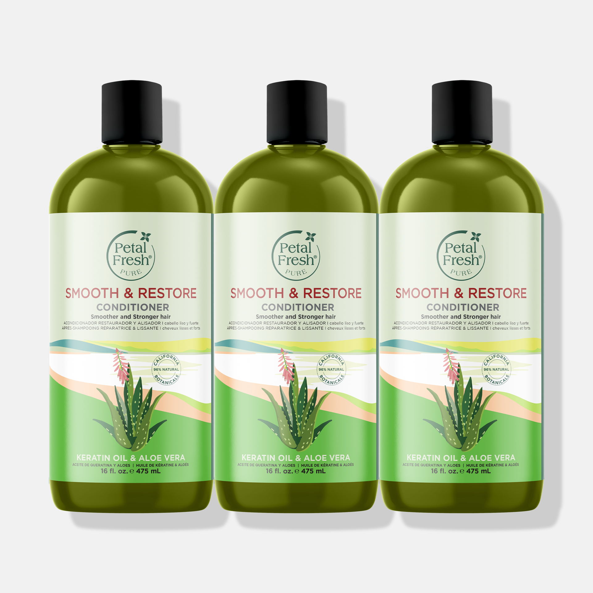 aloe vera plant conditioner Smooth & Restore Conditioner with Keratin and Aloe Vera – Petal Fresh