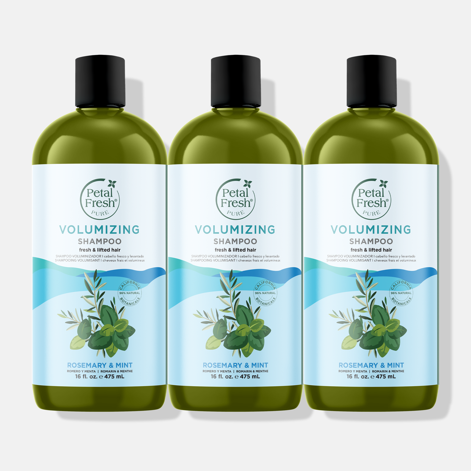 Volumizing Shampoo with Rosemary and Mint