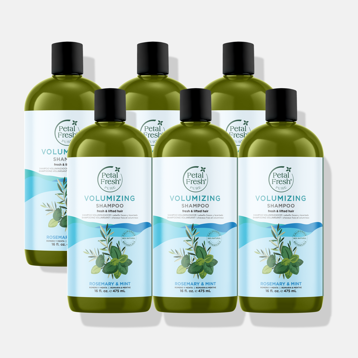 Volumizing Shampoo with Rosemary and Mint