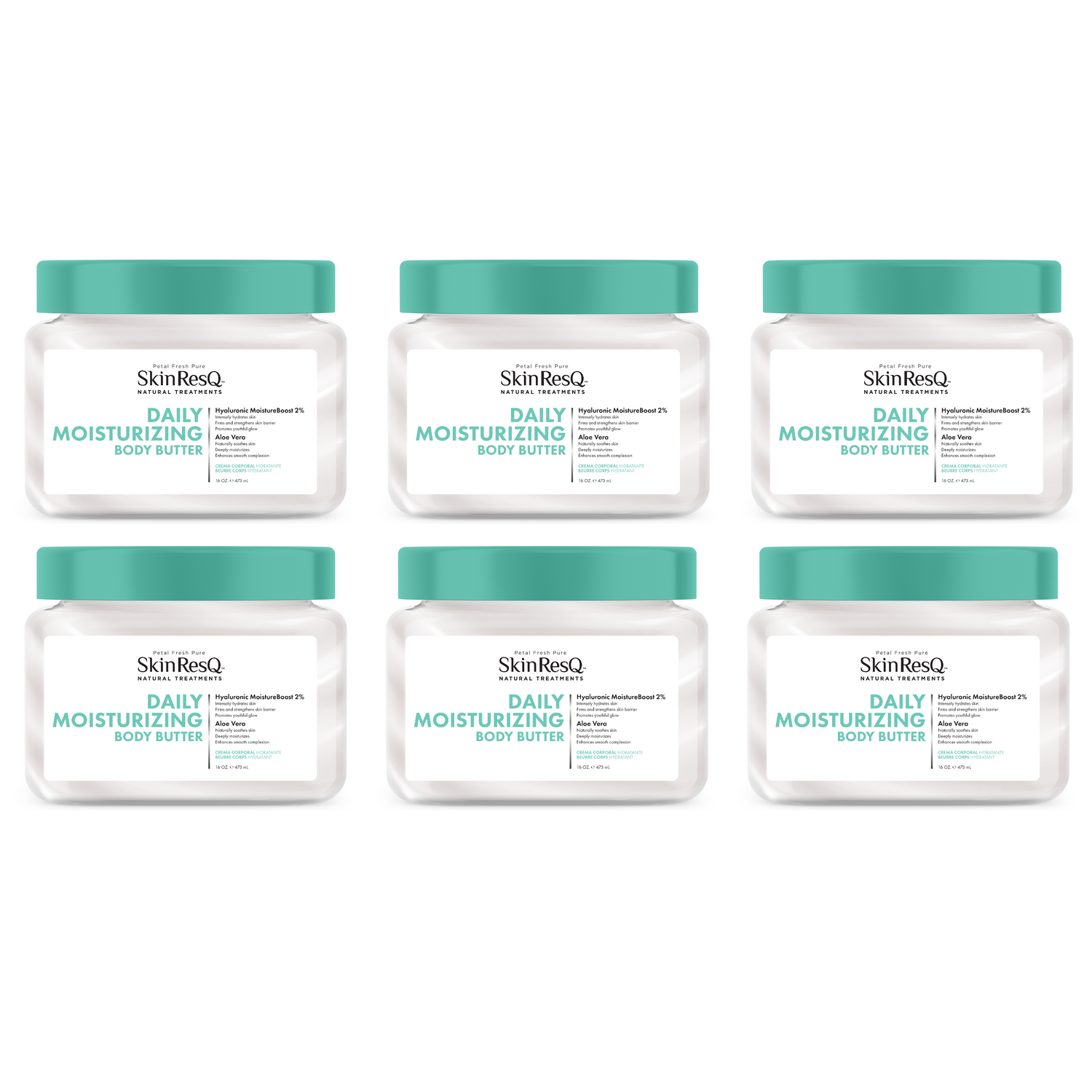 Skin ResQ Daily Moisturizing Body Butter, 16oz