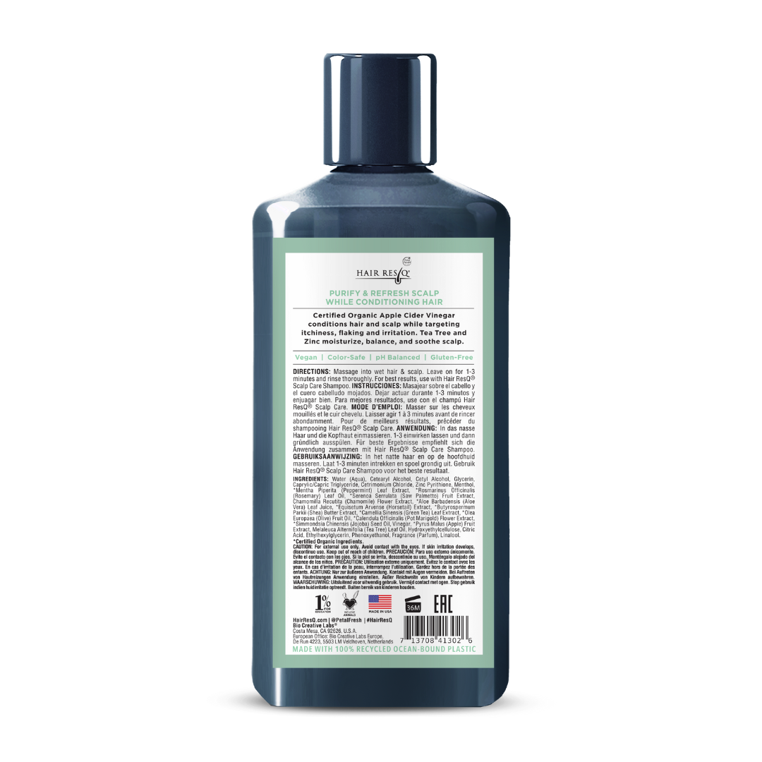 Hair ResQ Scalp Treatment Conditioner with Apple Cider Vinegar Petal Fresh