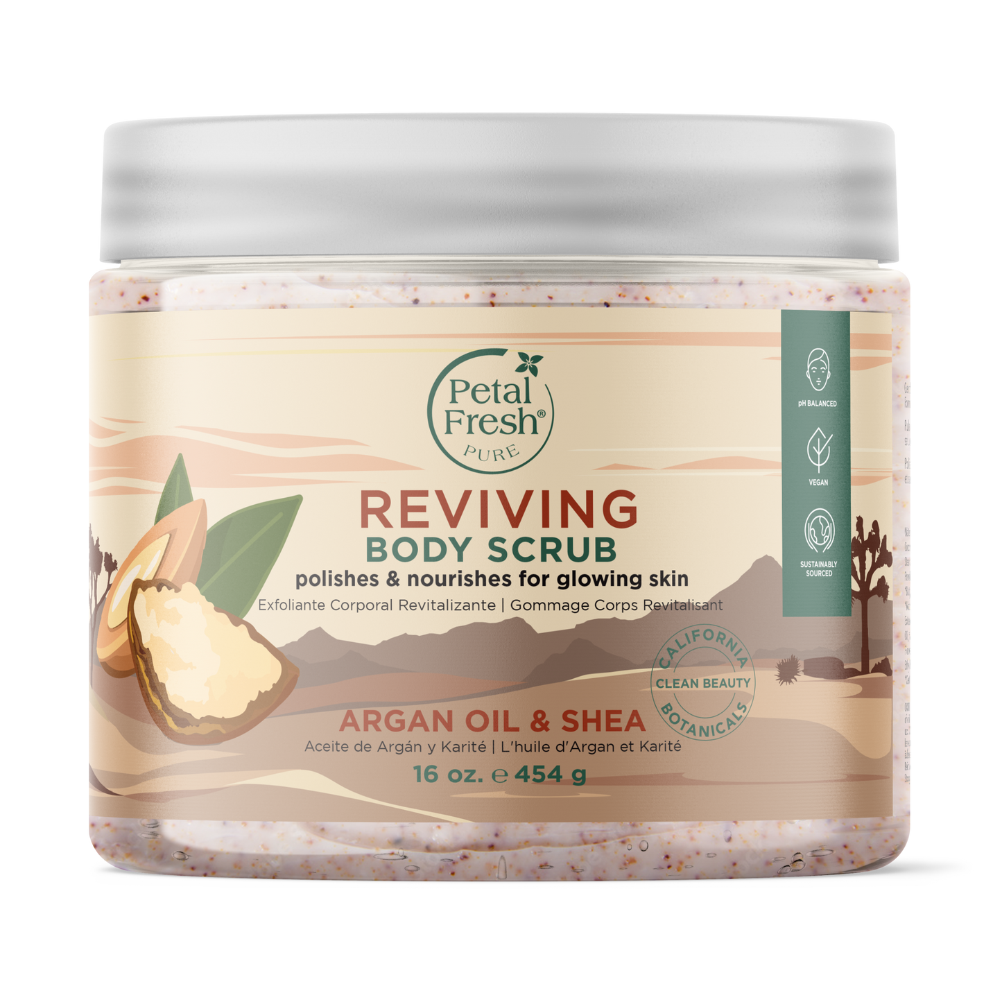 Reviving Body Scrub with Argan Oil & Shea