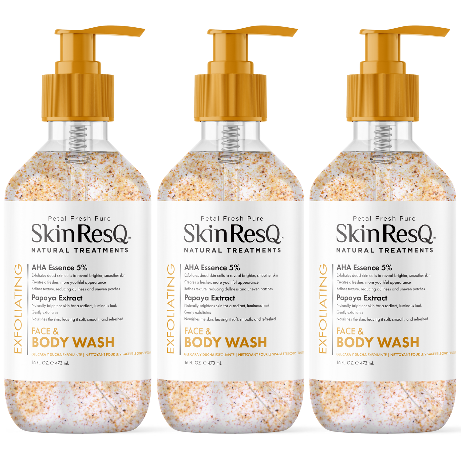 Skin ResQ Exfoliating Face &amp; Body Wash