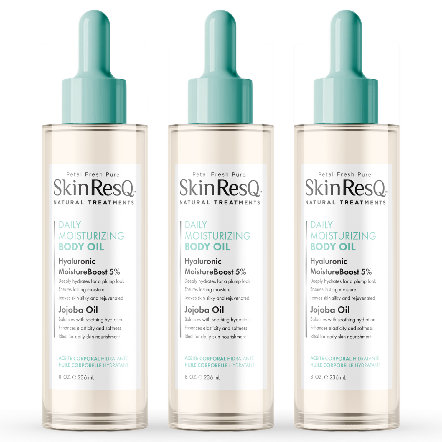 Skin ResQ Daily Moisturizing Body Oil, 8oz