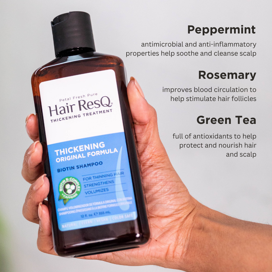 Hair ResQ Thickening Treatment Original Formula Shampoo with Biotin ...