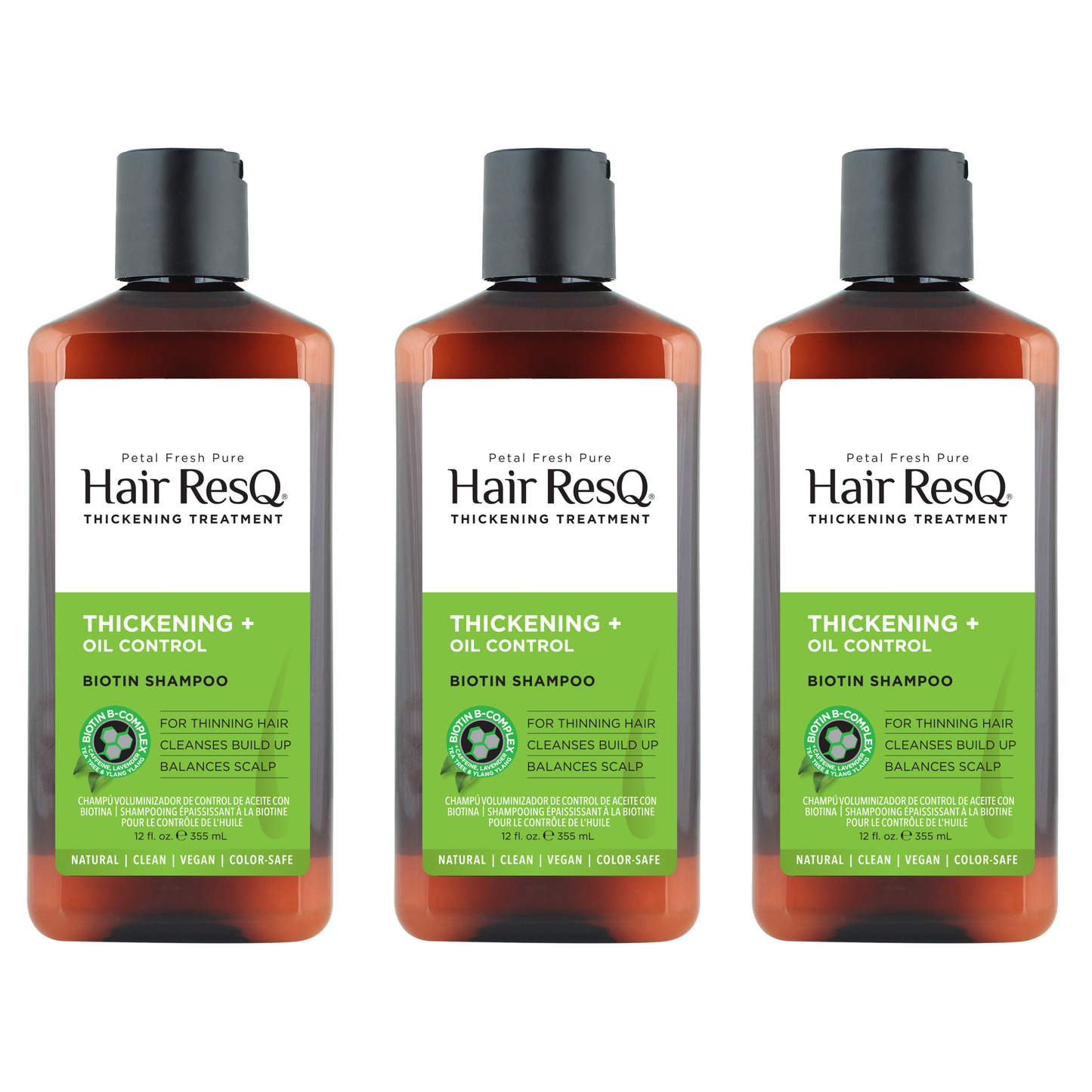 Hair ResQ Thickening Treatment Oil Control Shampoo with Biotin