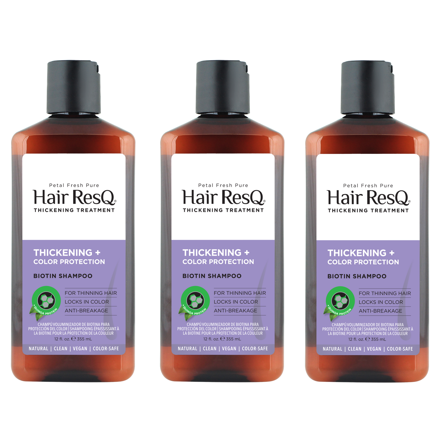 Hair ResQ Thickening Treatment Color Protection Shampoo with Biotin