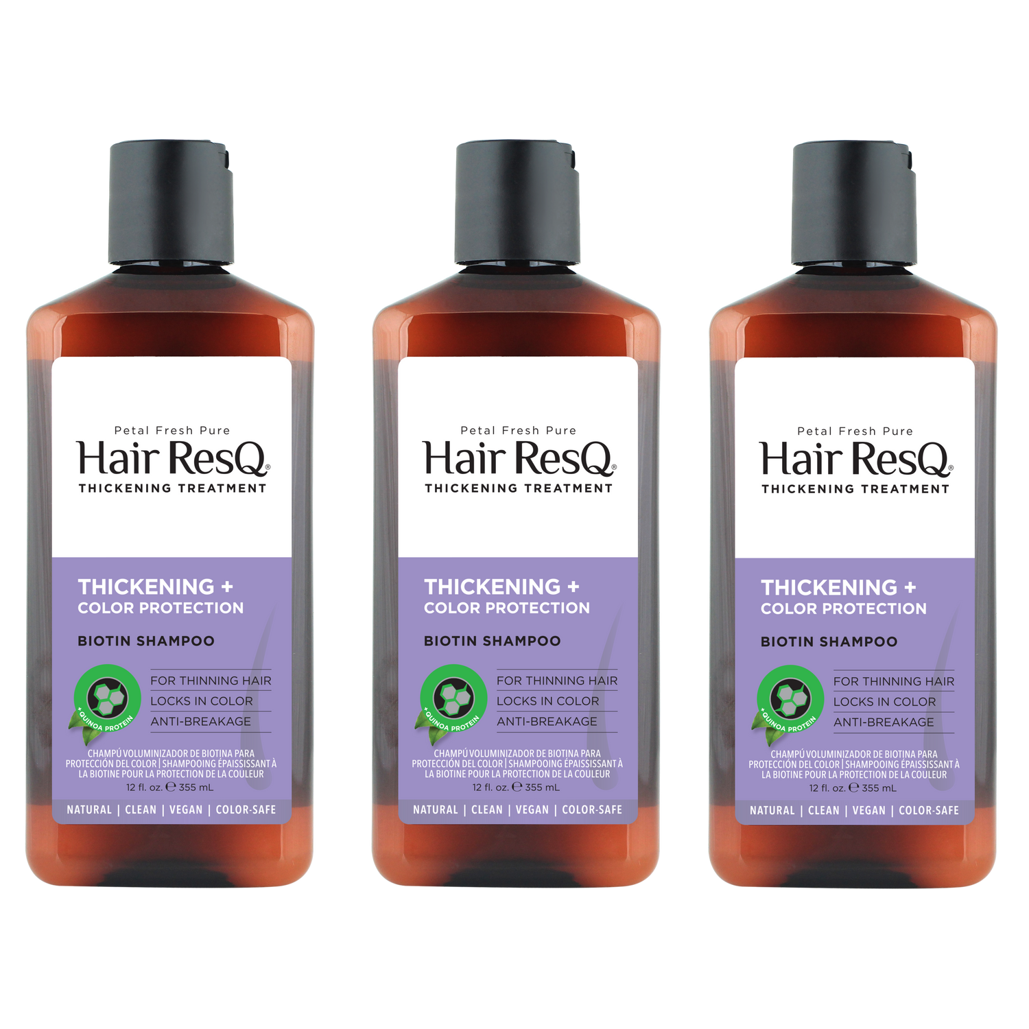 Hair ResQ Thickening Treatment Color Protection Shampoo with Biotin