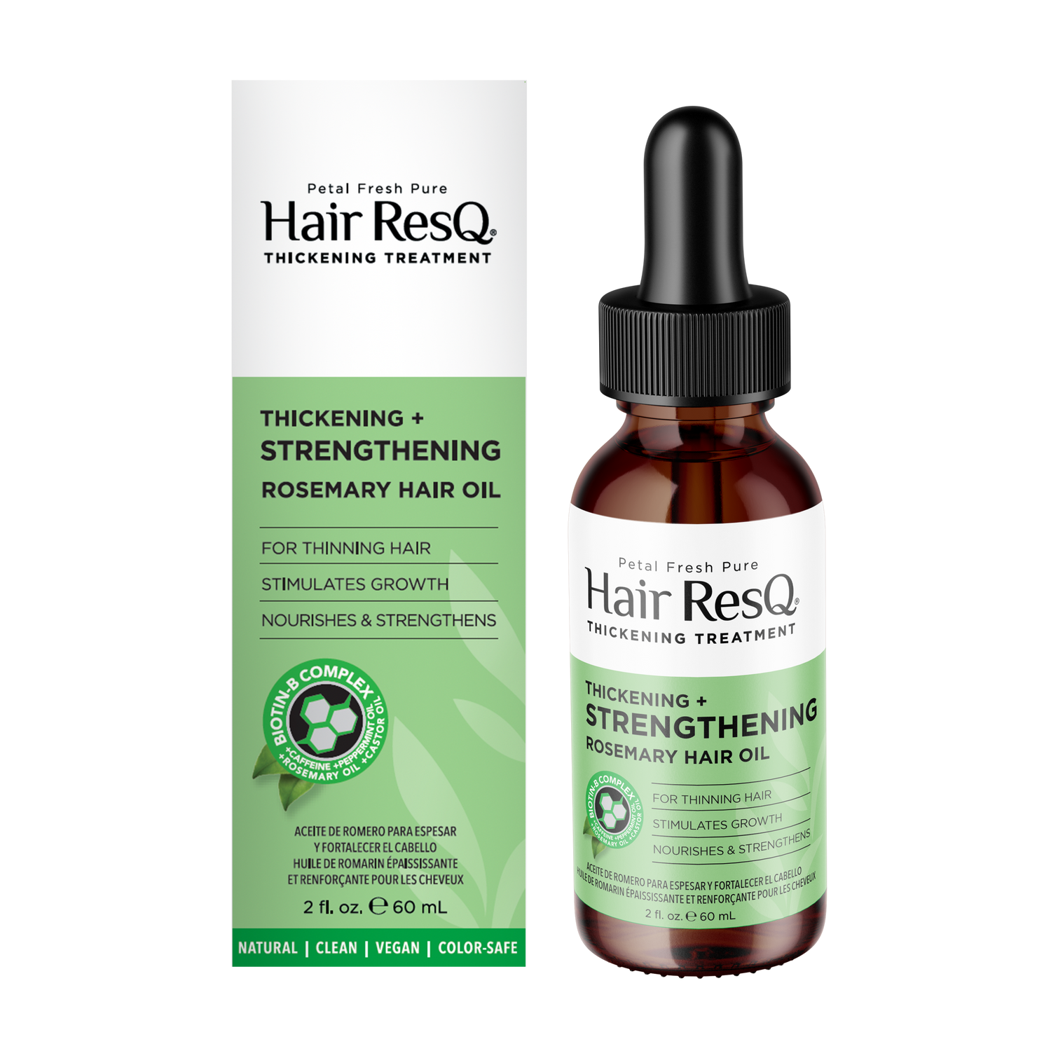 Hair ResQ Thickening Treatment Strengthening Rosemary Hair Oil