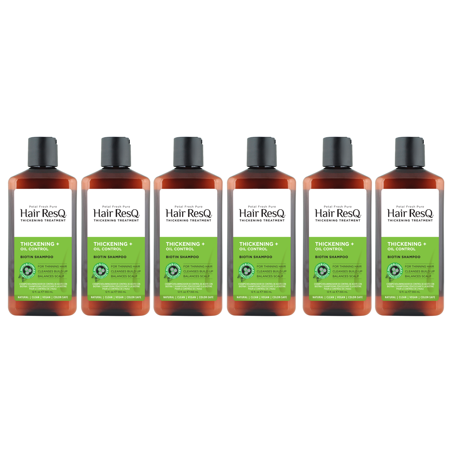 Hair ResQ Thickening Treatment Oil Control Shampoo with Biotin