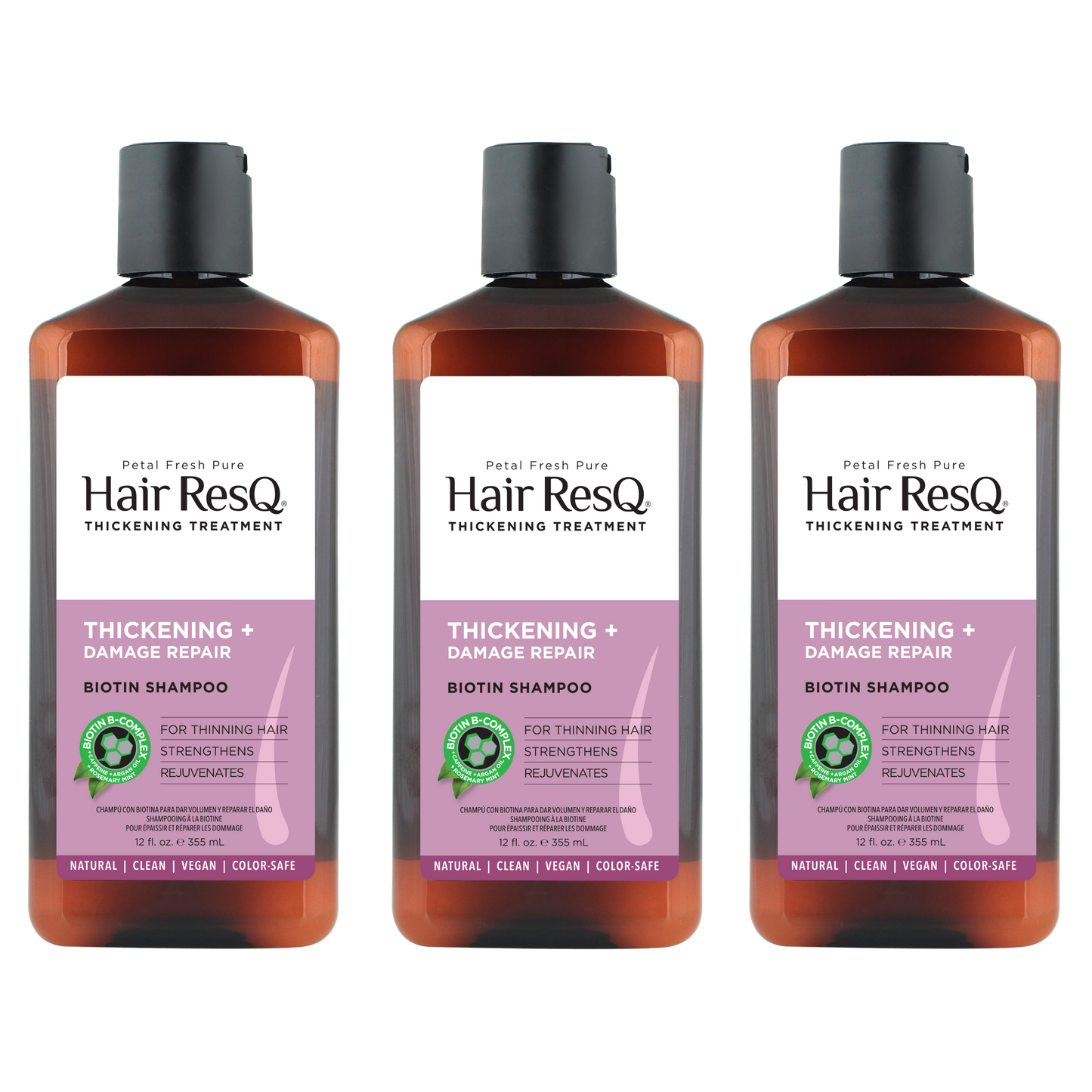 Hair ResQ Thickening Treatment Damage Repair Shampoo with Biotin