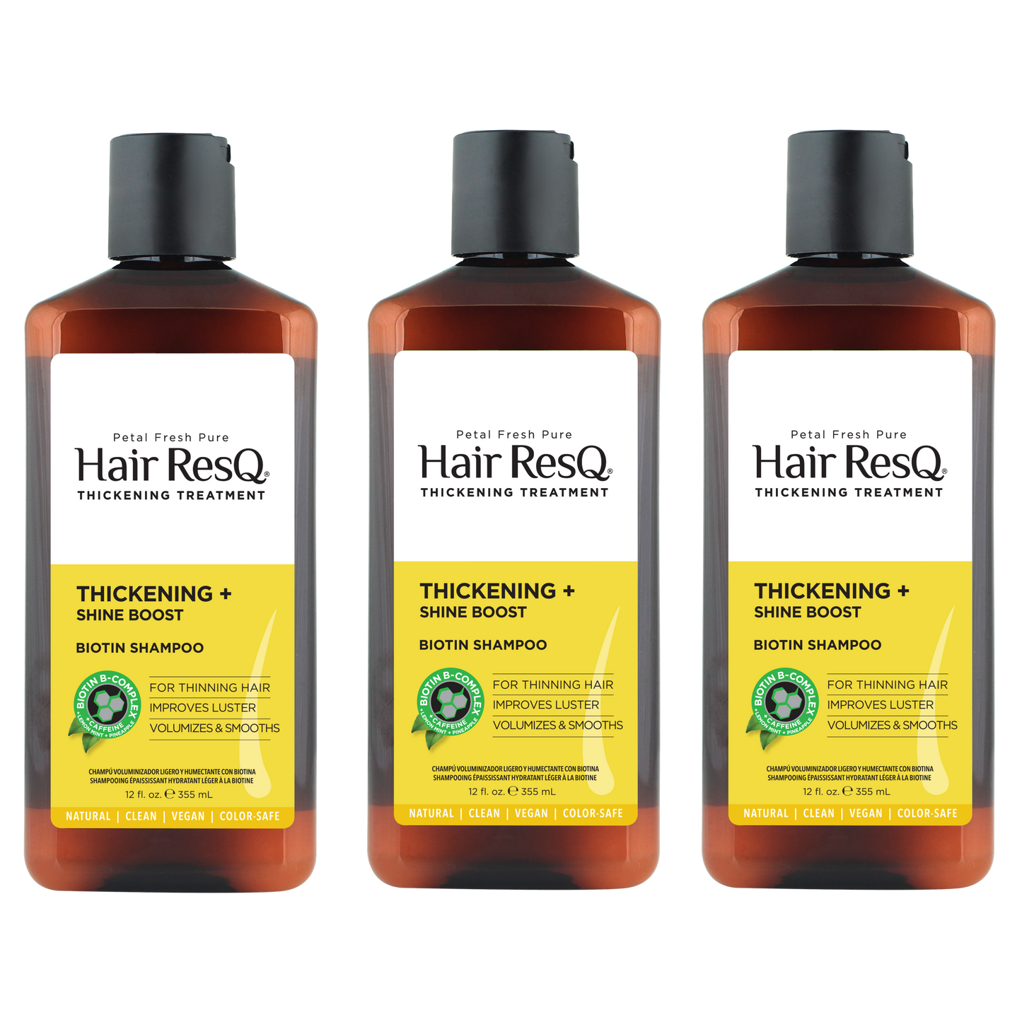 Hair ResQ Thickening Treatment Shine Boost Shampoo with Biotin