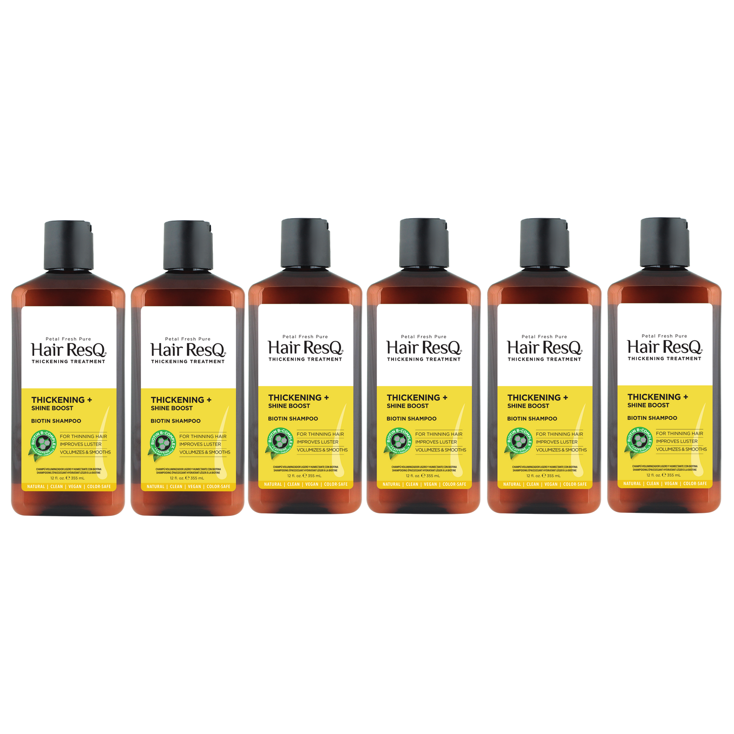 Hair ResQ Thickening Treatment Shine Boost Shampoo with Biotin
