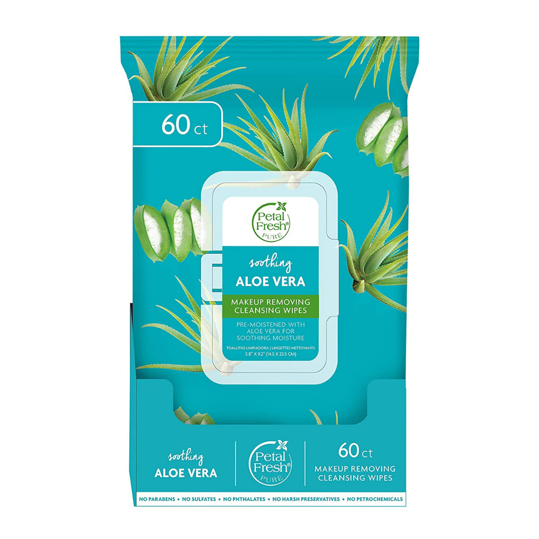 Soothing Aloe Vera Makeup Removing Cleansing Wipes