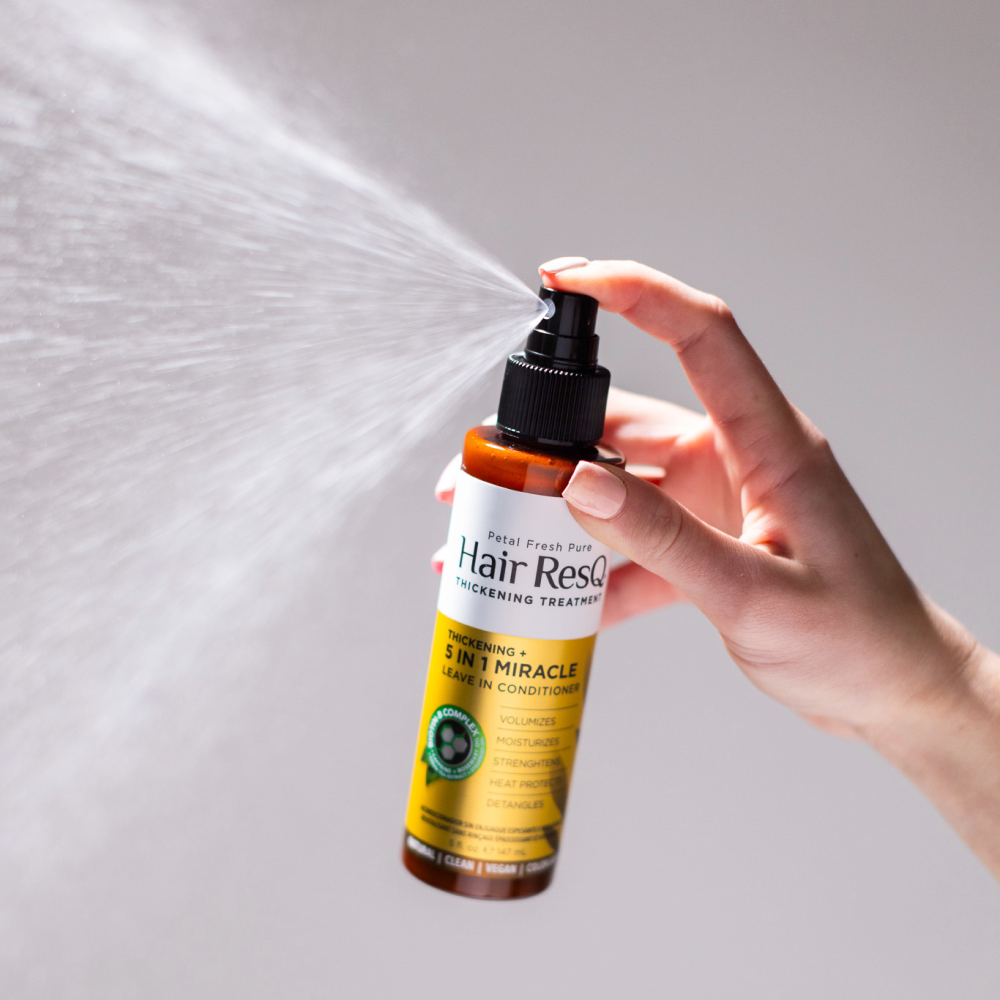 Hair ResQ Thickening Treatment 5 in 1 Miracle Leave-In Conditioner – Petal Fresh