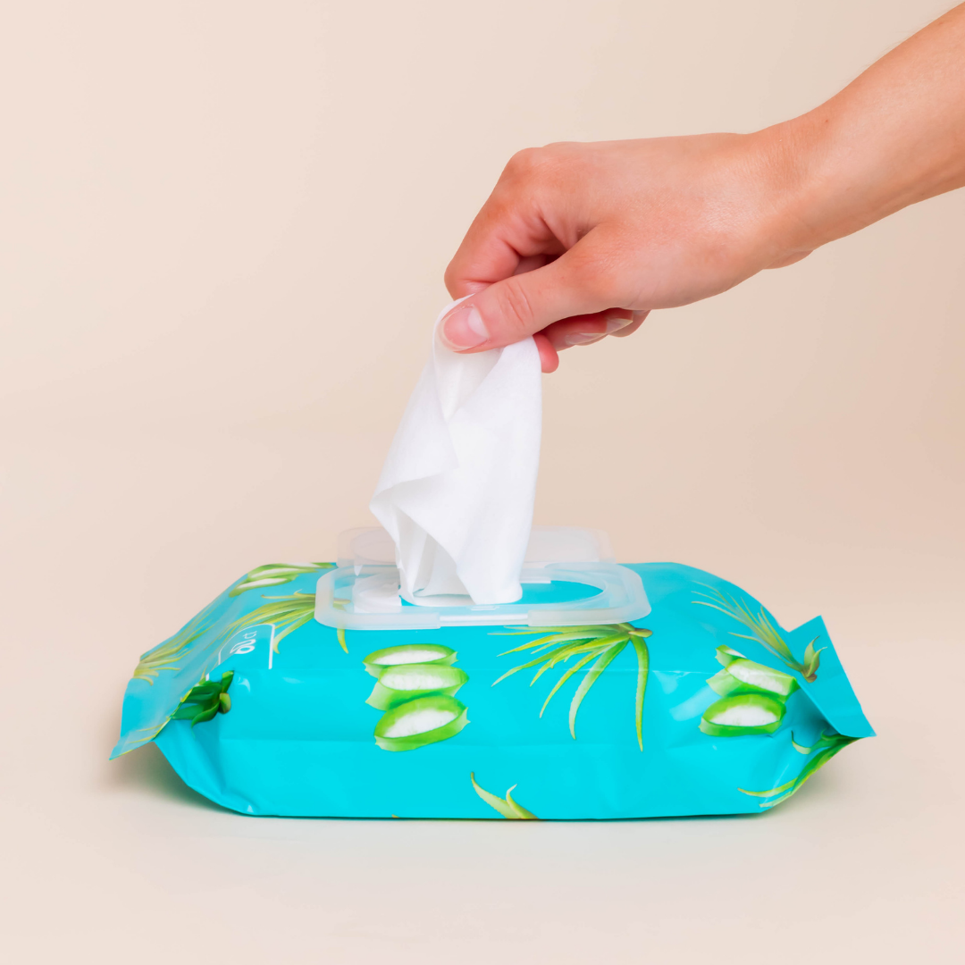 Soothing Aloe Vera Makeup Removing Cleansing Wipes