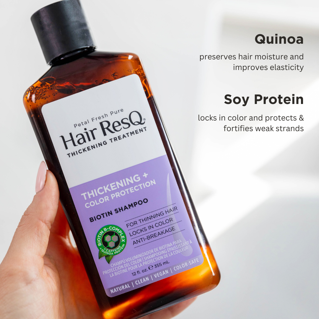 Hair ResQ Thickening Treatment Color Protection Shampoo With Biotin ...