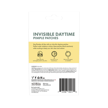 Skin ResQ Invisible Daytime Pimple Patches – Jumbo Pack (108 Count)