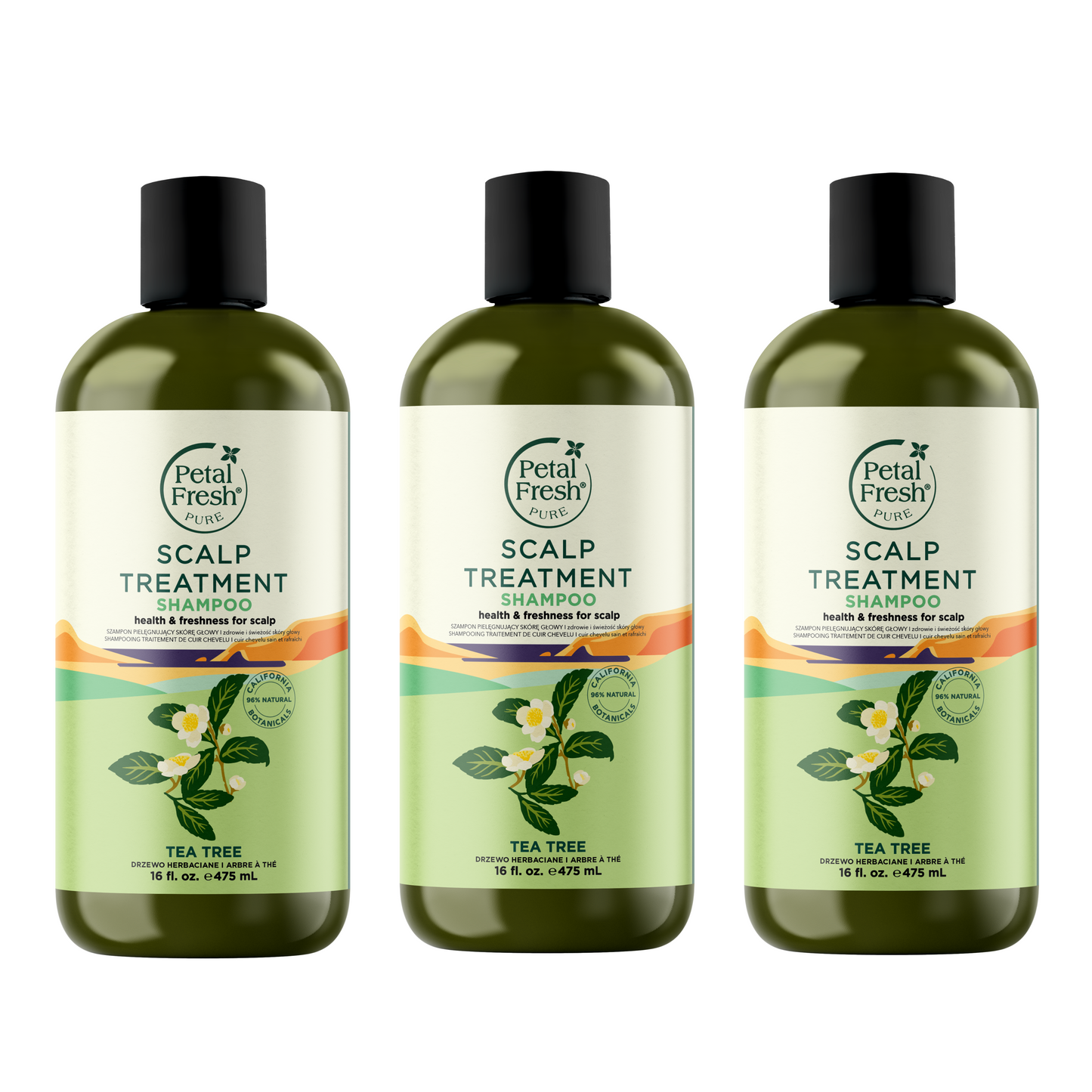 Scalp Treatment Shampoo with Tea Tree