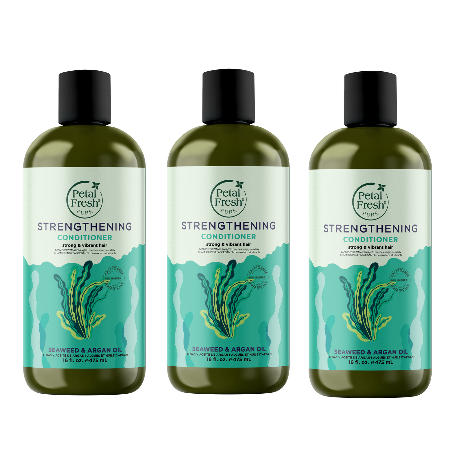 Strengthening Conditioner with Seaweed and Argan Oil