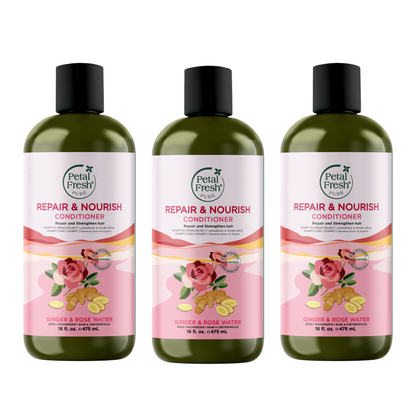 Repair & Nourish Conditioner with Ginger and Rose Water