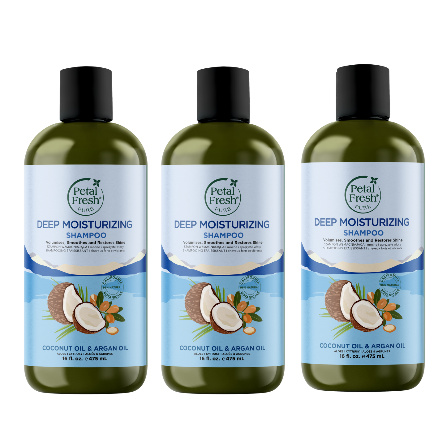 Deep Moisturizing Shampoo with Coconut & Argan Oil