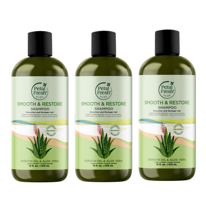 Smooth & Restore Shampoo with Keratin and Aloe Vera