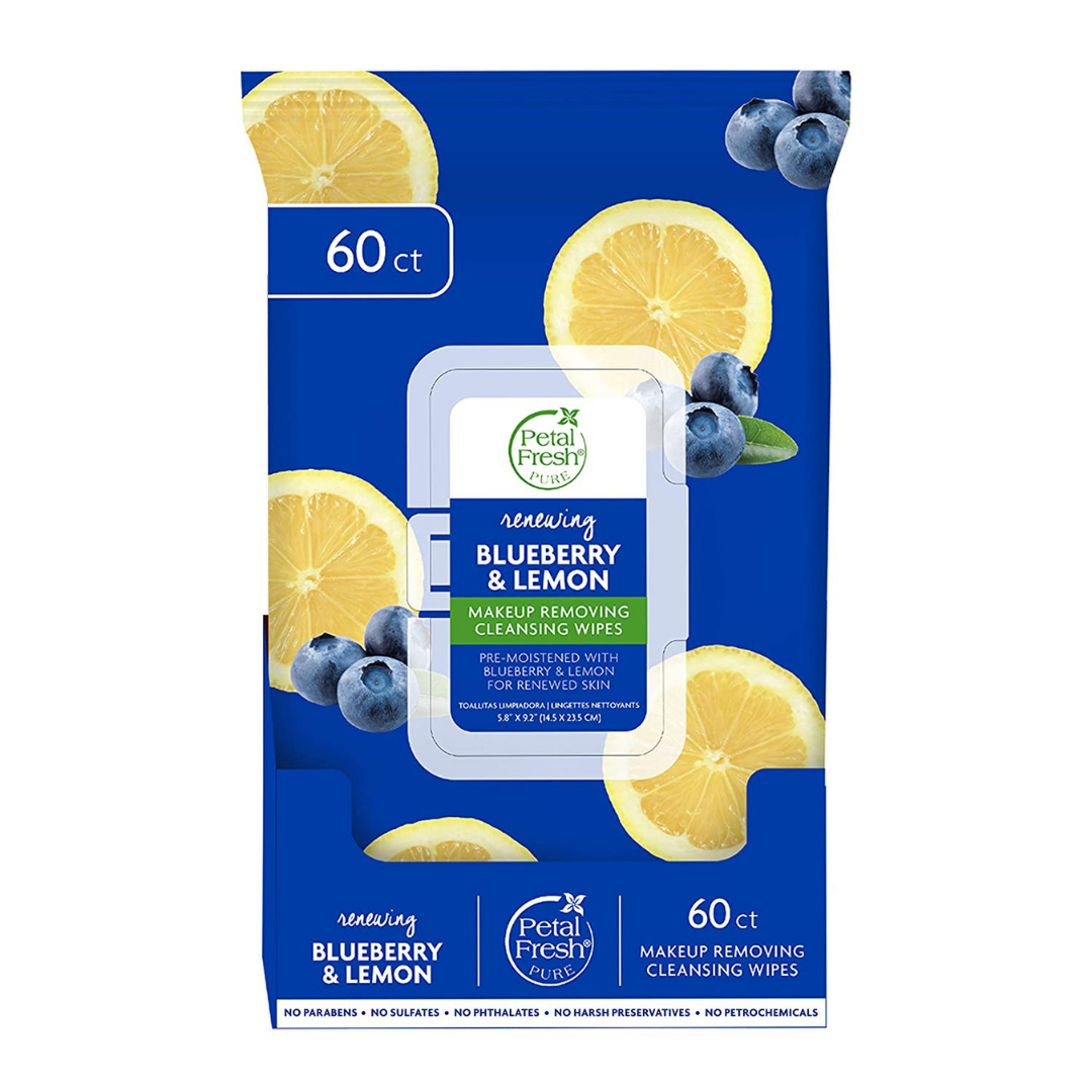 Renewing Blueberry &amp; Lemon Makeup Removing Wipes