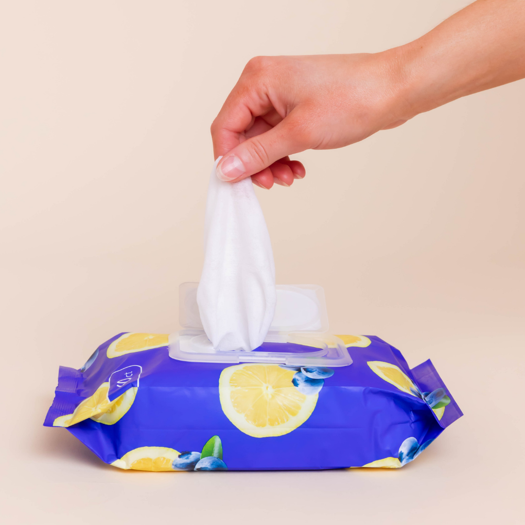 Renewing Blueberry &amp; Lemon Makeup Removing Wipes